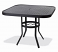 36" Square Dining Stamped Aluminum Table