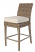 Laurent Counter Height Armless Stool Shown in Driftwood (2921)