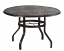 Waverly 42" Round Cast Aluminum Chat Table
