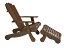 Accent - Adirondack Chair & Footstool