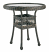 Universal 30" Round Bistro Table w/ Glass Top