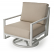 Madeira Cushion Spring Swivel Club Chair