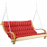CEQX Deluxe Cushion Swing - Royal Red Stripe