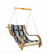 SMN3A Single Cushion Swing - Hamptons Summer Stripe