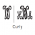 Curly Embroidery Font Option