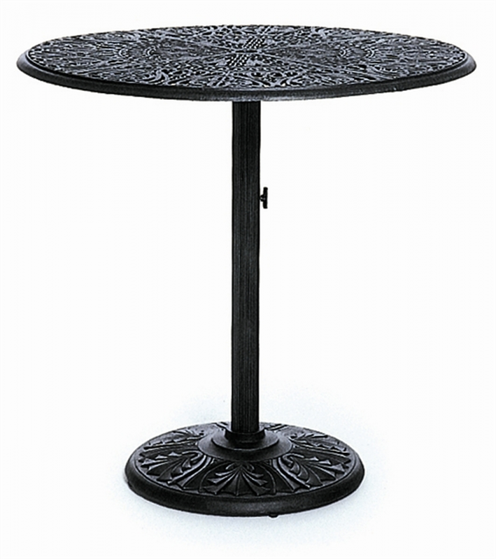 Tuscany 42" Round Pedestal Bar Table 41" High