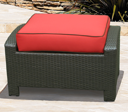 Cabo Rectangular Ottoman (Rectangle Style for Club Chair)