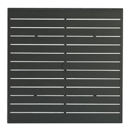 42" Square Slat Extruded Table Top