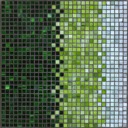 22" x 40" Galena Modern Mosaic Top