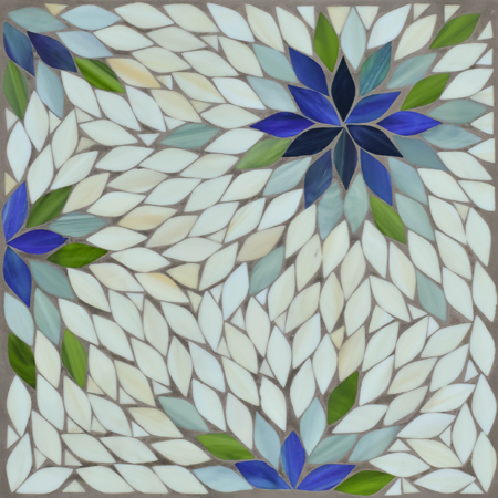 16" x 30" Montecito Modern Mosaic Top