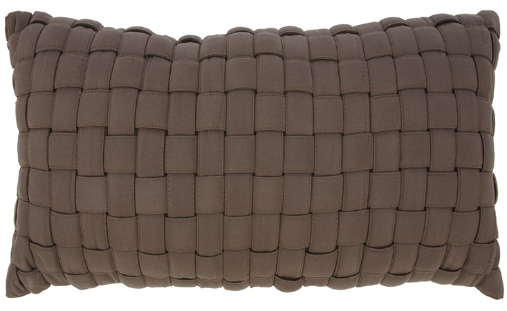 Soft Weave Hammock Pillow - Chocolate  