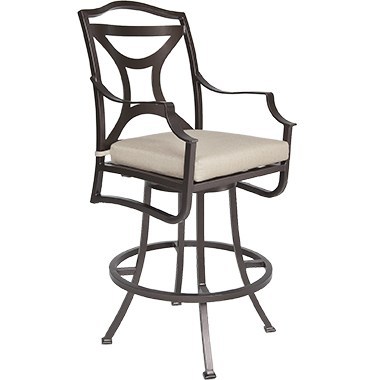 Madison Swivel Bar Stool With Arms