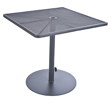 Lennox 34" Sq. Pedestal Counter Table