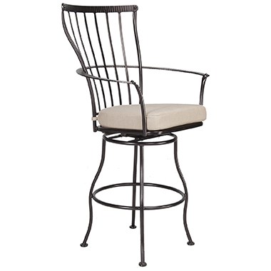 Monterra Swivel Bar Stool With Arms