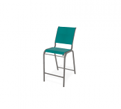 Bar Height Stacking Armless Cafe Chair
