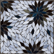 14" Sq. Montecito Modern Mosaic Top