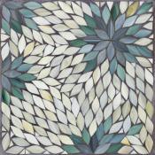 22" x 40" Montecito Modern Mosaic Top