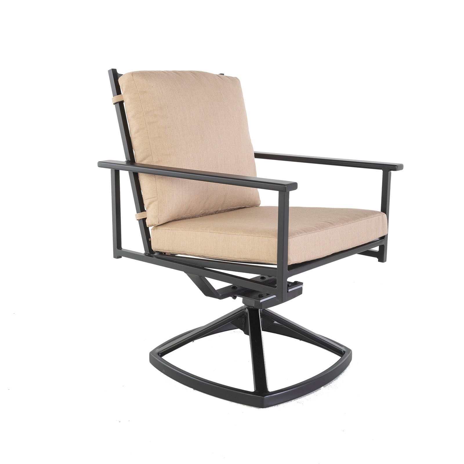 Kensington Swivel Rocker Dining Arm Chair
