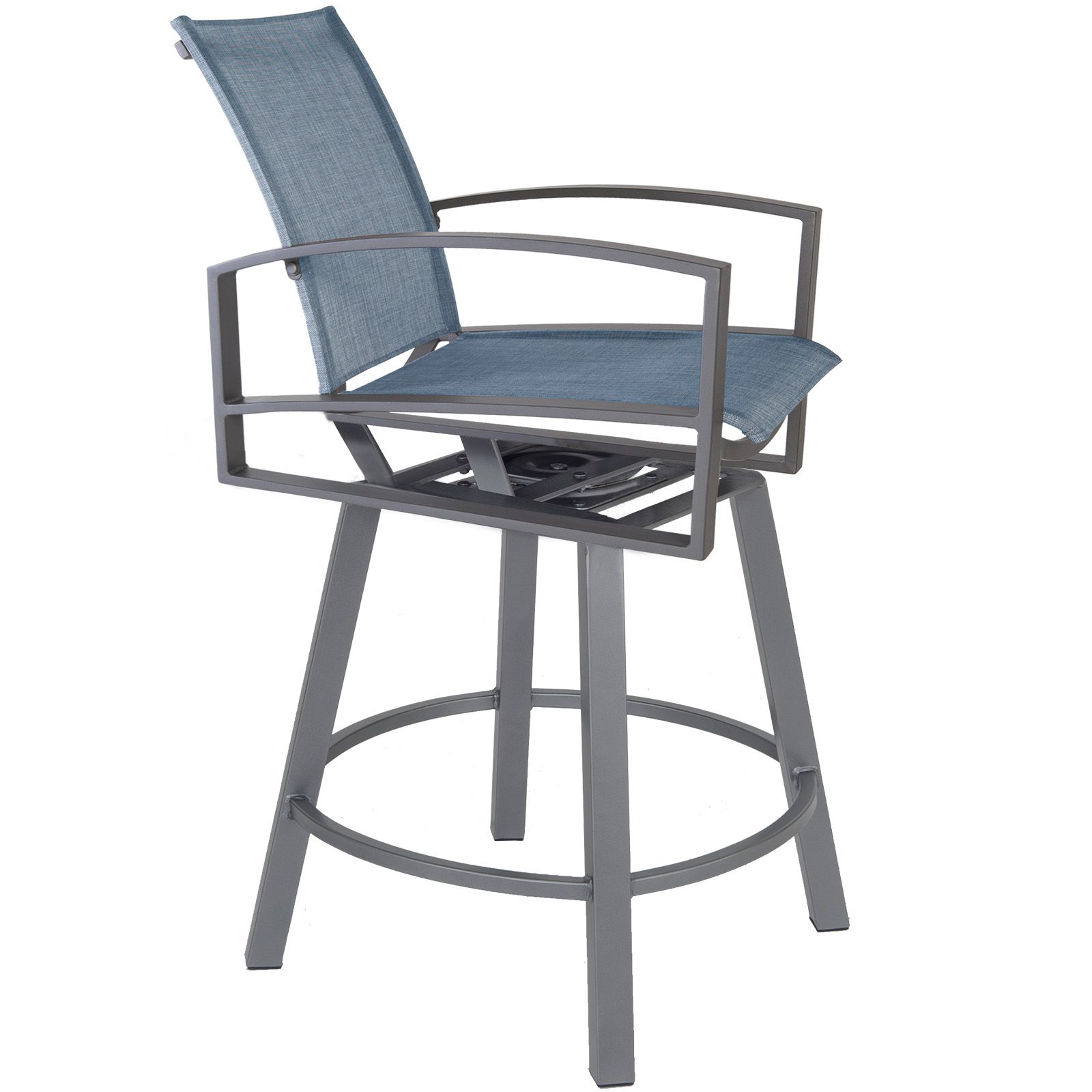 Pacifica Sling Swivel Counter Stool 