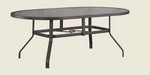 76" Oval Dining Table