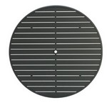 54" Round Slat Extruded Table Top