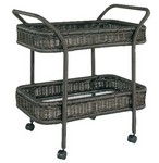 Serving Trolley w/ Glass Top