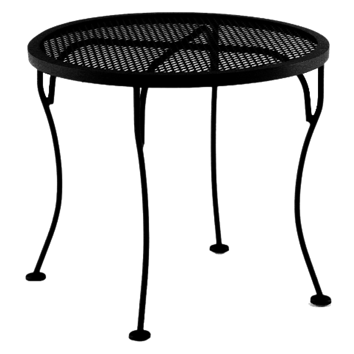 Micro Mesh Top Iron Tables