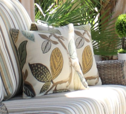 Patio Renaissance Throw Pillows