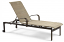Belvedere Woven Arm Stack Chaise with Skate Wheels