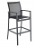 Azore Bar Chair in Meteor Frame and Charcoal Sling