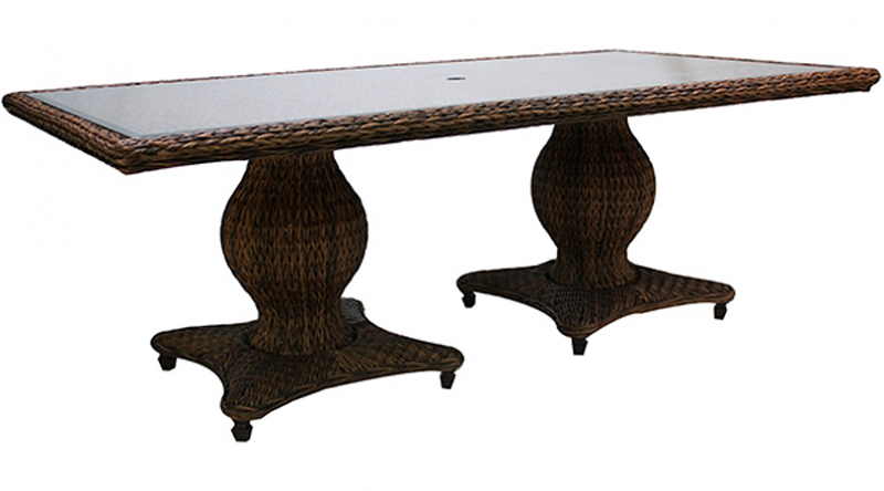 Antigua 84" Rect Dining Table