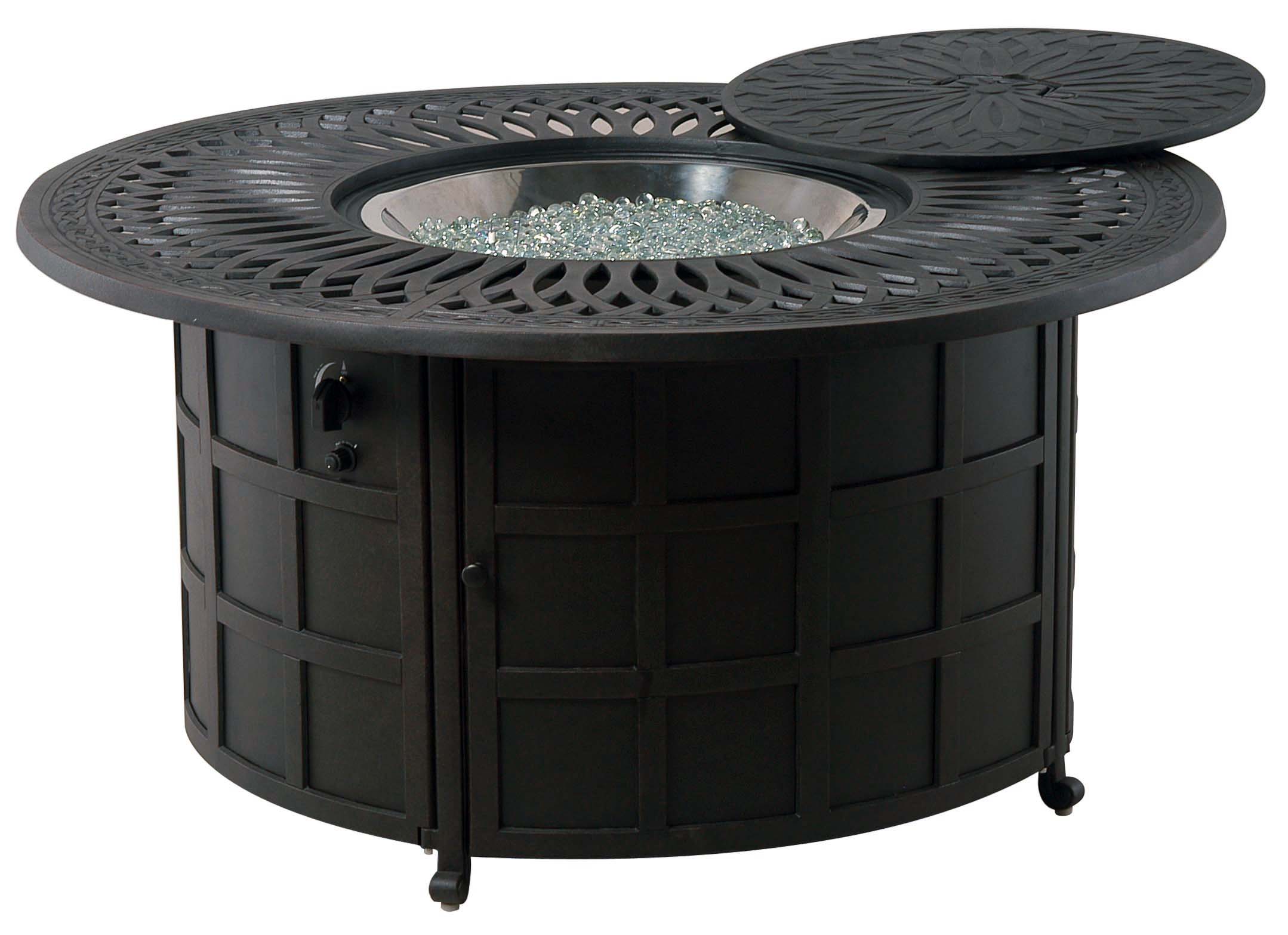 Mayfair 48" Round Enclosed Fire Pit Table
