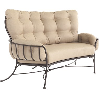 Monterra Urban-Scale Crescent Love Seat