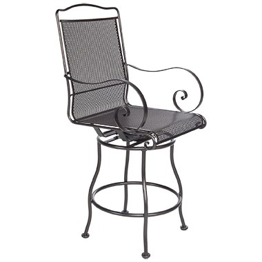 Avalon Swivel Counter Stool With Arms