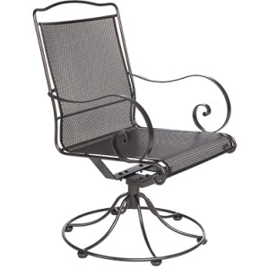 Avalon Swivel Rocker Dining Arm Chair