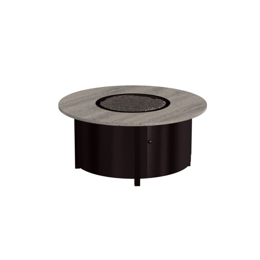 42" Rd. Occasional Height Volante Aluminum Fire Pit