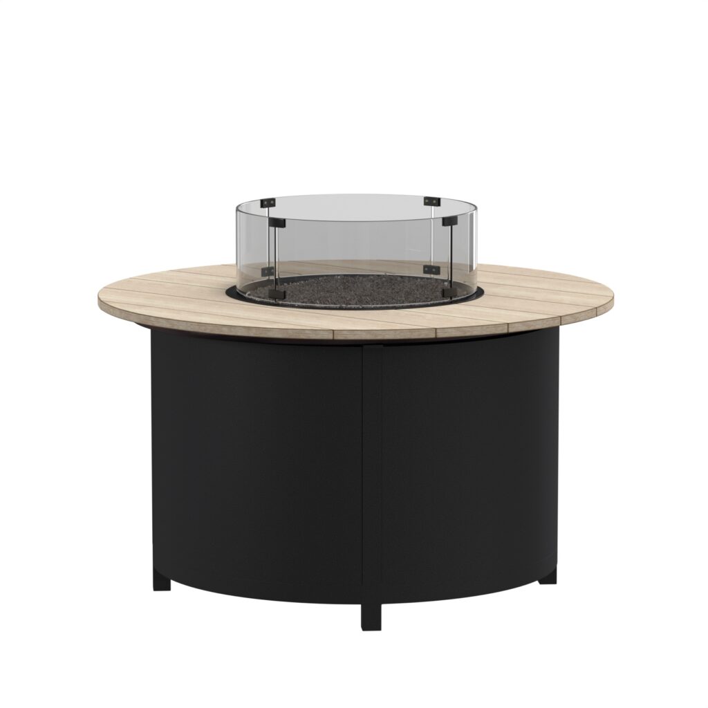 44" Round Oceanside Chat Height Fire Pit