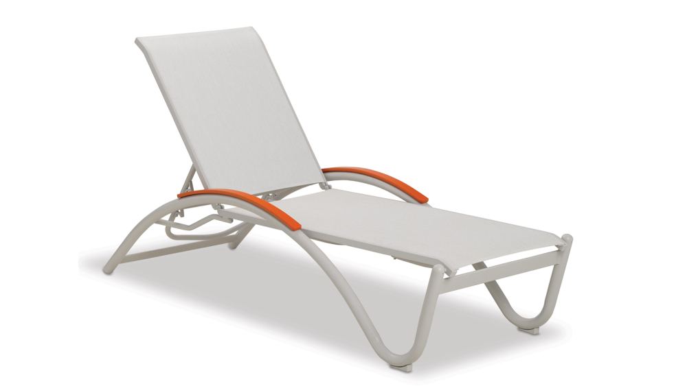 Four Position Stacking Lay Flat Chaise