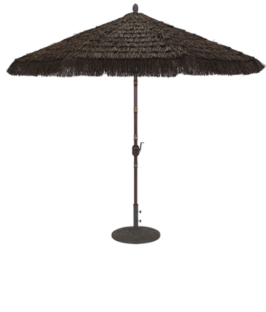 738 9' Deluxe Auto Tilt Umbrella