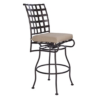 Classico Armless Swivel Bar Stool