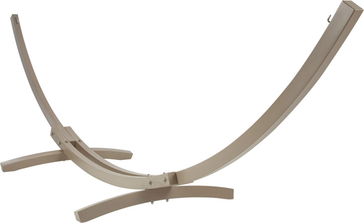 Roman Arc - Aluminum Hammock Stand - Taupe