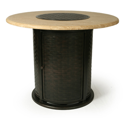 54" Rd Bar Height Firepit