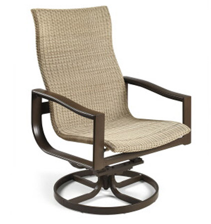 Belvedere Woven Ultimate High Back Swivel Tilt Chat Chair