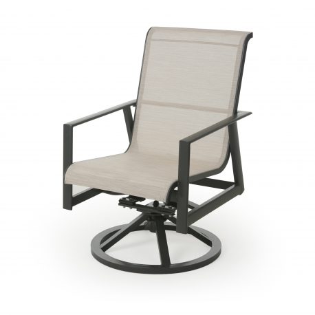 Swivel Rocker Dining Arm Chair