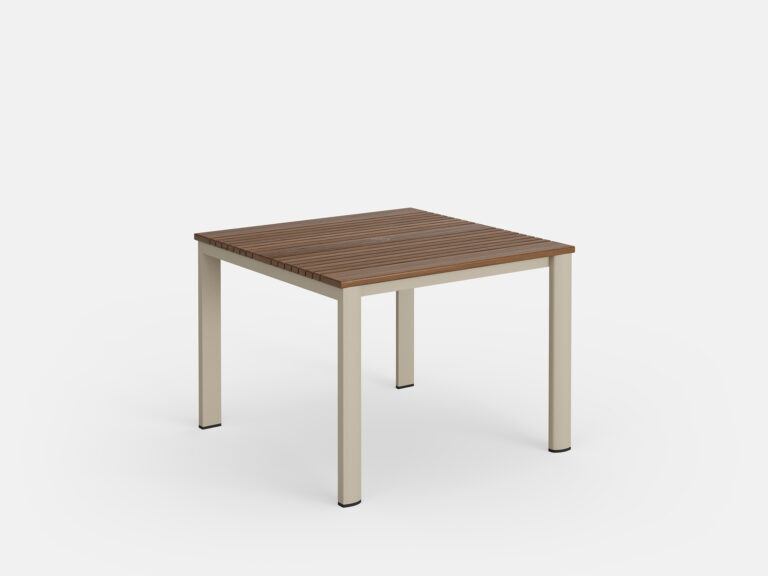 Mesa 40" Square Dining Table (Sand+Ipe)