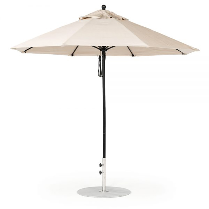 9' Octagon Fiberglass Pulley Lift Umbrella