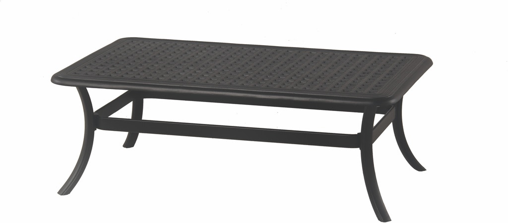 New Classic 28" x 48" Rectangle Cast Aluminum Coffee Table