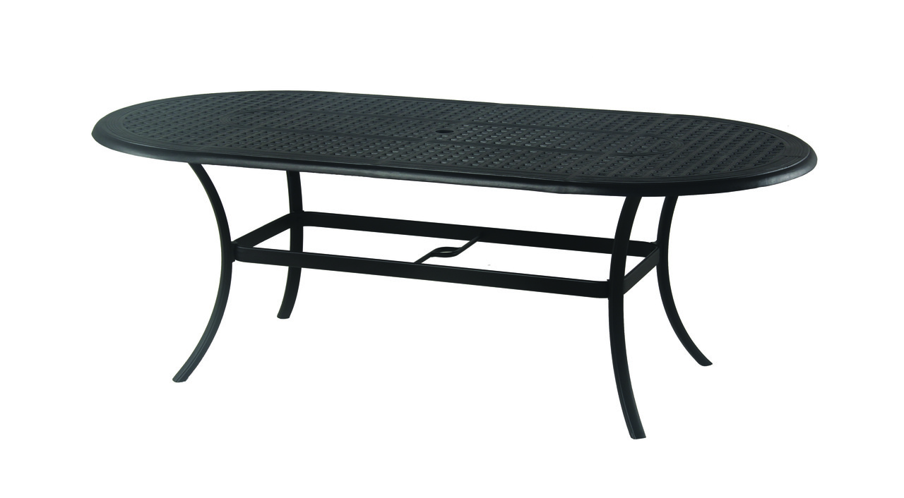 New Classic 42" x 84" Oval Cast Aluminum Table