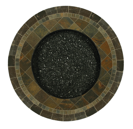 42" Rd Slate J Firepit Top