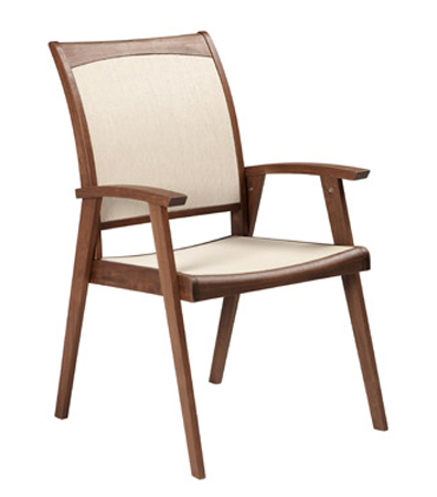 Sling Arm Chair/ Brown